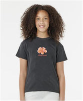 PARADISE CLUB HIBISCUS TEE - GIRLS